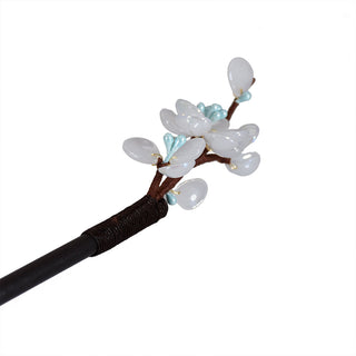 Vintage Hair Stick Pick Natural Wooden Sandalwood Chinese Style Chopsticks Ethnic Hair Pin Women Hairpins Jewelry Accessories Alodia Store
