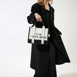 Women's Tote Bag 2024 New Leather Letters Shoulder Alodia Store