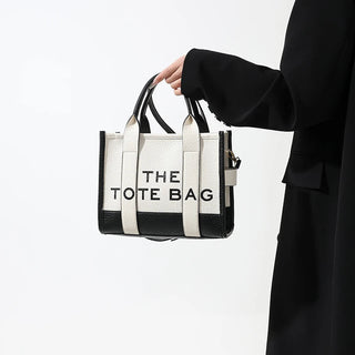 Women's Tote Bag 2024 New Leather Letters Shoulder Alodia Store