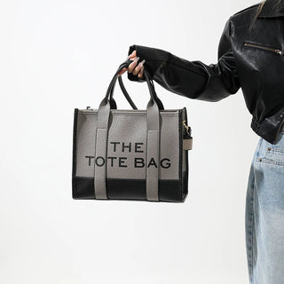 Women's Tote Bag 2024 New Leather Letters Shoulder Alodia Store