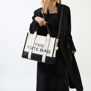 Women's Tote Bag 2024 New Leather Letters Shoulder Alodia Store