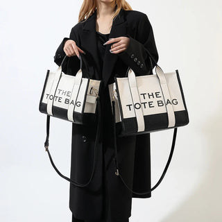 Women's Tote Bag 2024 New Leather Letters Shoulder Alodia Store