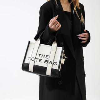 Women's Tote Bag 2024 New Leather Letters Shoulder Alodia Store
