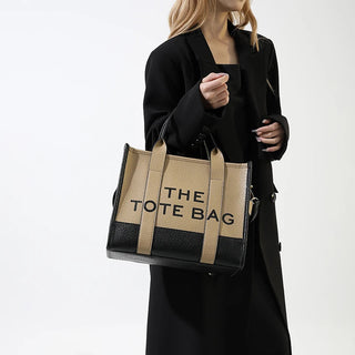 Women's Tote Bag 2024 New Leather Letters Shoulder Alodia Store