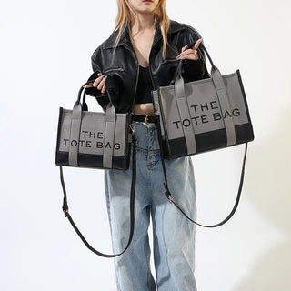 Women's Tote Bag 2024 New Leather Letters Shoulder Alodia Store