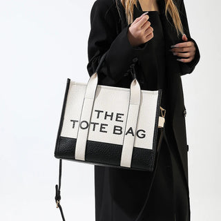 Women's Tote Bag 2024 New Leather Letters Shoulder Alodia Store