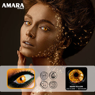 AMARA 2pcsCosplay Anime Eyes Lenses for Eyes AYY Series Makeup Sharingan Beauty Contact Lenses Eye Cosmetic Color Lens Eyes Alodia Store