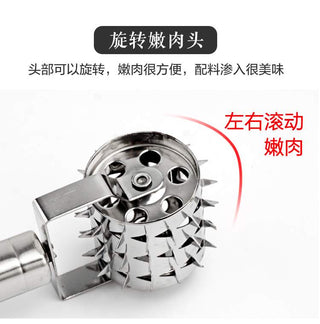 1 piece of stainless steel useful softener for steak hammers, for tapping pork pounds, kitchen tools Alodia Store