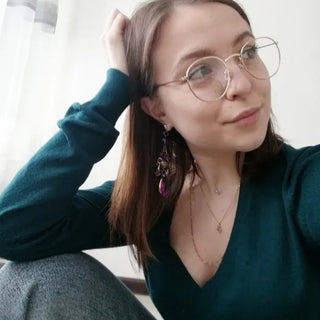 Woman Glasses Optical Frames Metal Round Glasses Frame Clear lens Eyeware Black Silver Gold Eye Glass Alodia Store