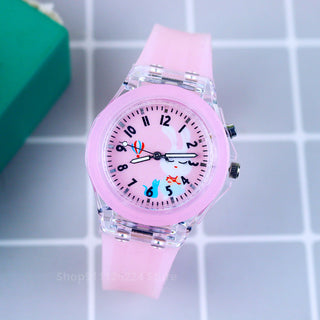 Disney Princess Elsa Kids Watches Girls Silicone Strap Alodia Store