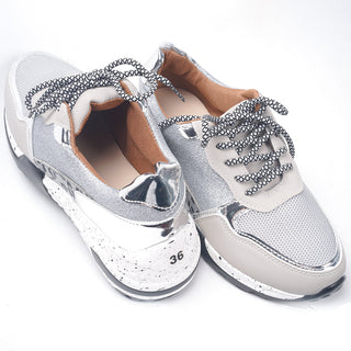 Women Sneakers Lace-Up Sports Shoes for Leopard alodia store