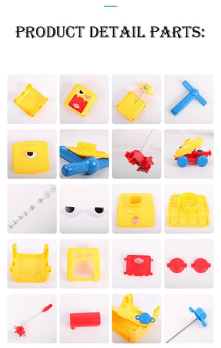 Balloon Launcher Car Toy Set Children's Balloon Launcher Toy Force Car Balloon Launcher Toys Kid's Preschool Educational Gifts Alodia Store