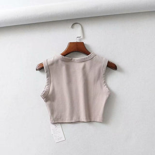 Summer basic tank tops sexy cute top alodia store