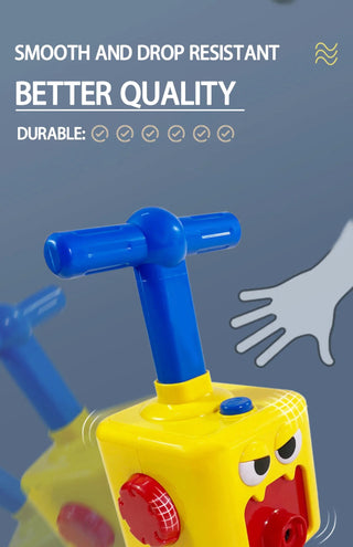 Balloon Launcher Car Toy Set Children's Balloon Launcher Toy Force Car Balloon Launcher Toys Kid's Preschool Educational Gifts Alodia Store