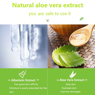 220ML Aloe Vera Gel Natural Face Creams Moisturizer Acne Treatment Cream Sun Repair Cream Whitening Skin Care Smoothing Alodia Store