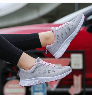 Women's Sneakers  Flats Air Mesh Ladies Shoes Female sneaker alodia store