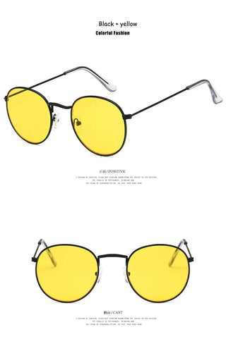 Woman Glasses Optical Frames Metal Round Glasses Frame Clear lens Eyeware Black Silver Gold Eye Glass Alodia Store