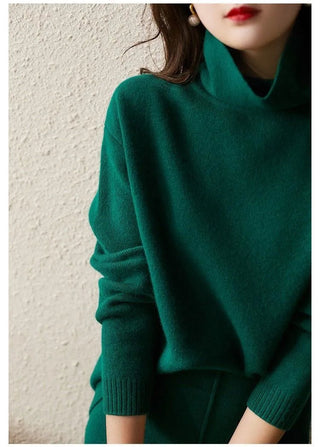 Autumn Knitted suit Korean with skirt two piece skirt set winter2 piece outfit Sweater 2023 Alodia Store