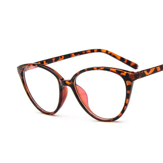 Fashion Women Cat Eye Eyeglasses Frame Men Optical Glasse Frame Retro Eyeglasses Computer Glasses Transparent glasses Alodia Store
