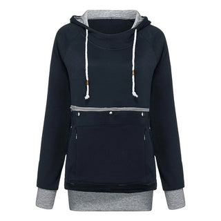 Cat Lovers Sweatshirt women Hoodies Kangaroo Dog Pet Paw Pullovers Cuddle Pouch Sweatshirt Pocket Animal Ear Hooded Dropshipping Alodia Store
