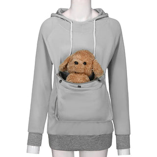 Cat Lovers Sweatshirt women Hoodies Kangaroo Dog Pet Paw Pullovers Cuddle Pouch Sweatshirt Pocket Animal Ear Hooded Dropshipping Alodia Store