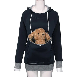 Cat Lovers Sweatshirt women Hoodies Kangaroo Dog Pet Paw Pullovers Cuddle Pouch Sweatshirt Pocket Animal Ear Hooded Dropshipping Alodia Store