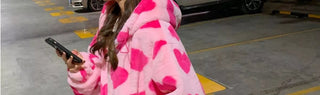 faux rabbit fur jacket Alodia Store