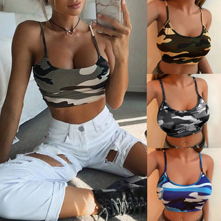 New Camouflage Blackless croptop Alodia Store
