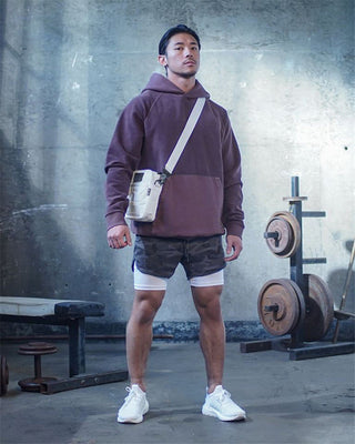2023 Camo Running Shorts Men 2 In 1 Double-deck Quick Dry GYM Sport Shorts Fitness Jogging Workout Shorts Men Sports Short Pants Alodia Store