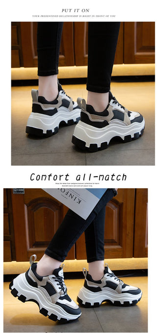 Women Sneakers Fashion Chunky Shoes alodia store
