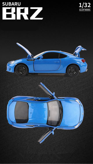 BRZ Alloy Sports Car Model Diecast Metal Simulation Toy Vehicles Car Model Sound Light Collection Childrens Toy Gift Alodia Store