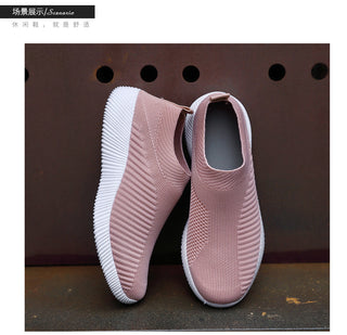 Women Vulcanized Shoes High Quality Women Sneakers Flats Shoes Women Loafers Plus Size 42 alodia store