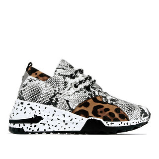 Women Sneakers Lace-Up Sports Shoes for Leopard alodia store