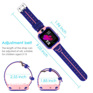 Kids Smart Watch 2023 New SOS Smartwatch For Children Sim Card LBS Location Photo Waterproof Gift For Boys and Girls IOS Android Alodia Store
