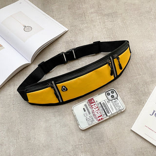 Professional Running Waist Bag Sports Belt Pouch Mobile Phone Case Men Women Hidden Pouch Gym SportsBags Running Belt Waist Pack Alodia Store