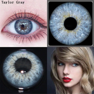 Bio-essence 1 Pair Colored Contact Lenses for Eyes Russian Girl Blue Lenses Monet Green Eye Lenses Big Eye Fashion Lenses Alodia Store