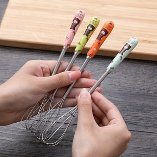1 PC Lovely Mini Egg Beater Stainless Alodia Store