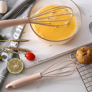 1Pcs Manual Egg Beater PP Handle Whisk Milk Egg Kitchen Utensil Non-slip Multipurpose Egg Cream Mixing Mixer Tools Alodia Store