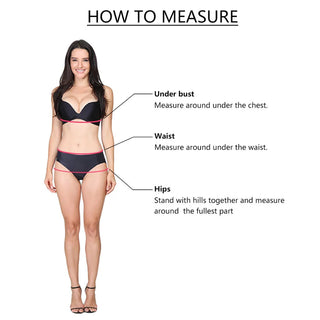 Women Independence Day Push Up High Cut V Neck Two Pieces Bikini Swimwear Alodia Store