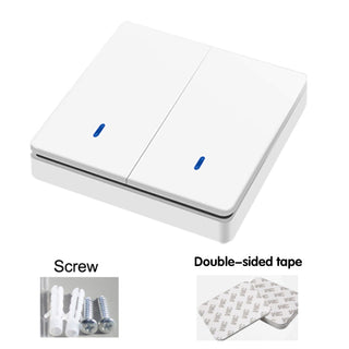 Wireless Smart Switch Light 433Mhz RF 86 Wall Panel Switch with Remote Control Mini Relay Receiver 220V Home Led Light Lamp Fan alodia store