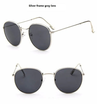 Woman Glasses Optical Frames Metal Round Glasses Frame Clear lens Eyeware Black Silver Gold Eye Glass Alodia Store