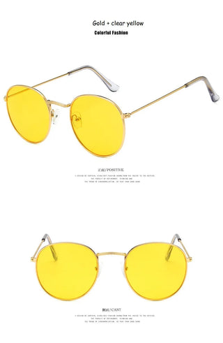 Woman Glasses Optical Frames Metal Round Glasses Frame Clear lens Eyeware Black Silver Gold Eye Glass Alodia Store