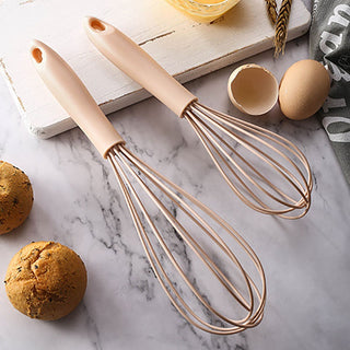 1Pcs Manual Egg Beater PP Handle Whisk Milk Egg Kitchen Utensil Non-slip Multipurpose Egg Cream Mixing Mixer Tools Alodia Store