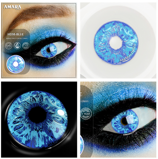 AMARA 2pcsCosplay Anime Eyes Lenses for Eyes AYY Series Makeup Sharingan Beauty Contact Lenses Eye Cosmetic Color Lens Eyes Alodia Store