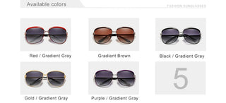 Sun Glasses Square Luxury Brand Oculos Lunette De Soleil Femme ALODIA STORE