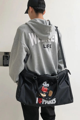Disney Mickey's New Travel Bag Large-capacity  Oxford Cloth High-quality Men's and Women's Handbags Alodia Store
