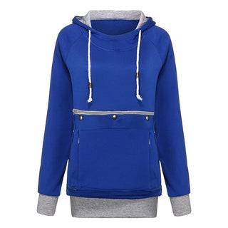Cat Lovers Sweatshirt women Hoodies Kangaroo Dog Pet Paw Pullovers Cuddle Pouch Sweatshirt Pocket Animal Ear Hooded Dropshipping Alodia Store