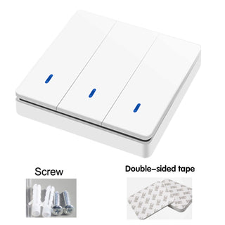 Wireless Smart Switch Light 433Mhz RF 86 Wall Panel Switch with Remote Control Mini Relay Receiver 220V Home Led Light Lamp Fan alodia store