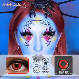 AMARA 2pcsCosplay Anime Eyes Lenses for Eyes AYY Series Makeup Sharingan Beauty Contact Lenses Eye Cosmetic Color Lens Eyes Alodia Store