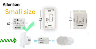 Wireless Smart Switch Light 433Mhz RF 86 Wall Panel Switch with Remote Control Mini Relay Receiver 220V Home Led Light Lamp Fan alodia store